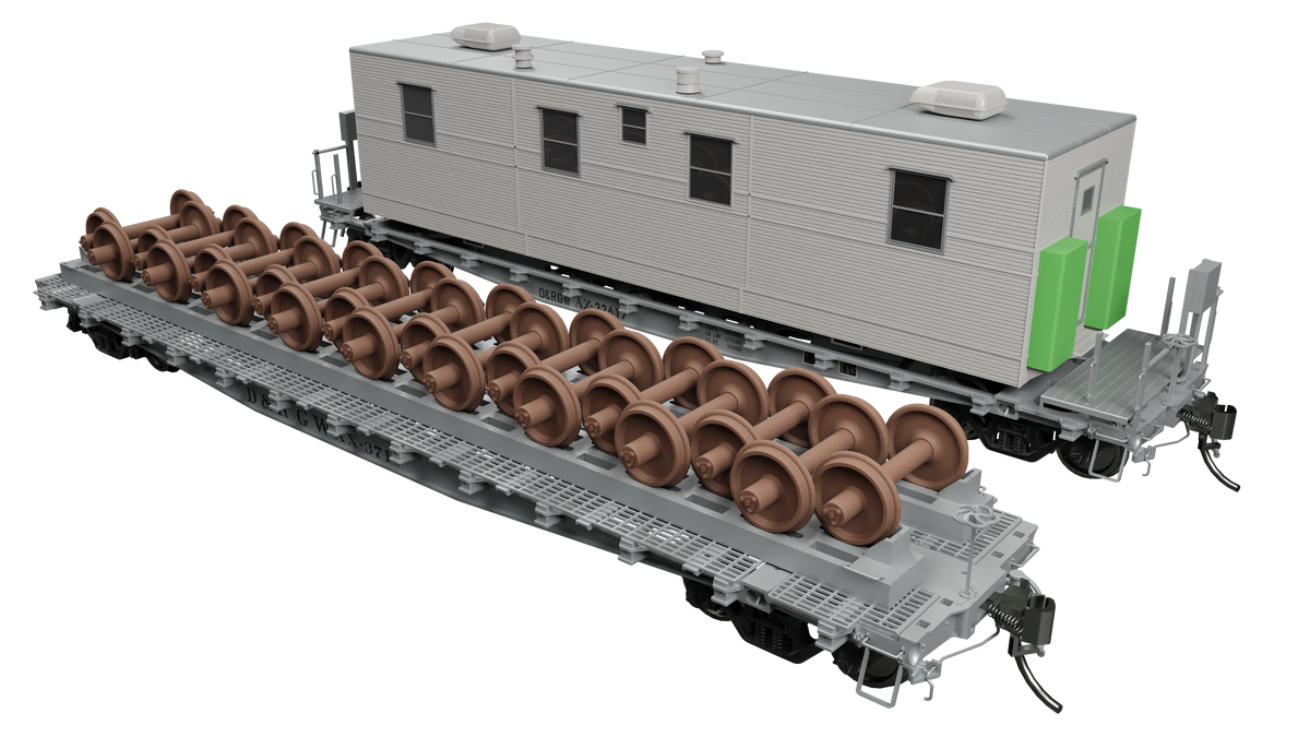 PRE-ORDER - HO Rapido D&RGW Camp Car AX-22615