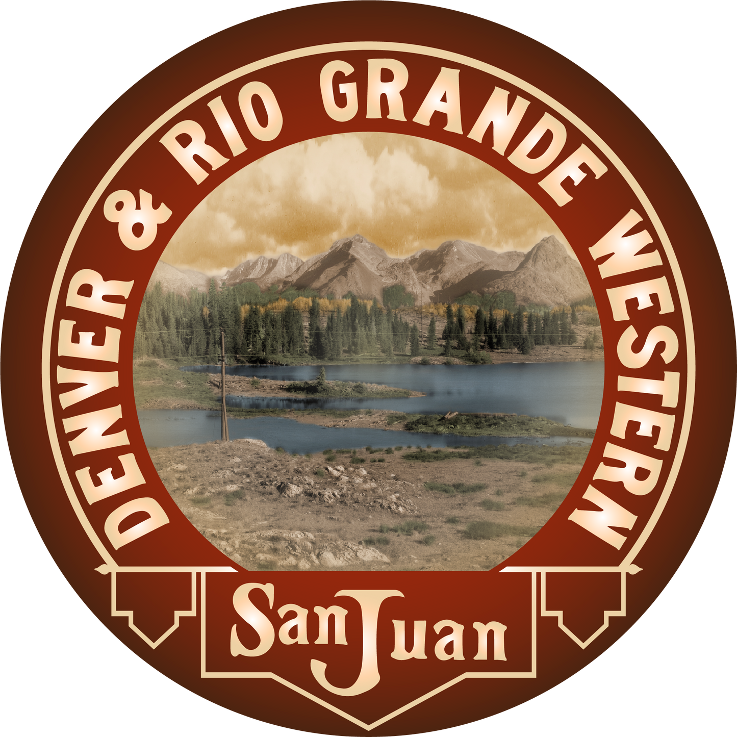 San Juan Drumhead 3" Vinyl Sticker
