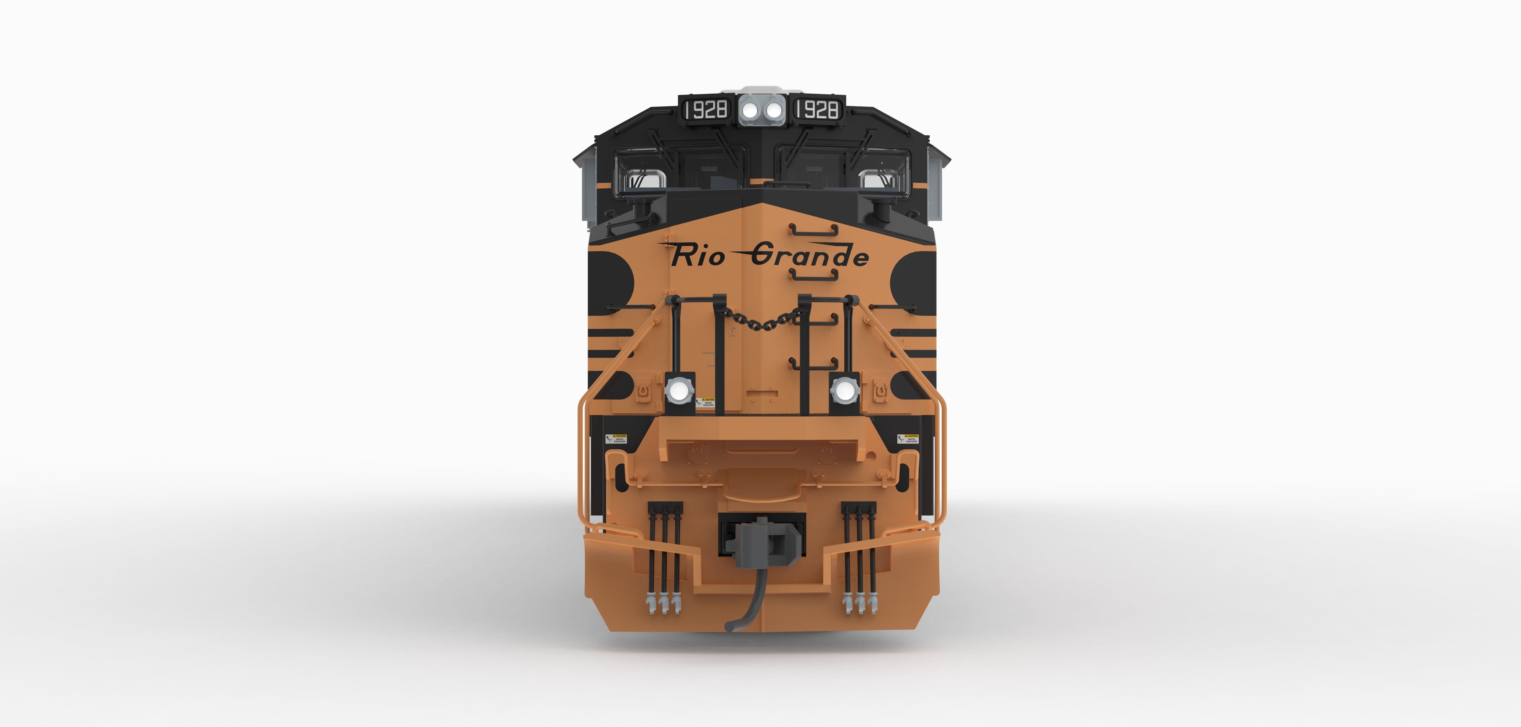 PRE-ORDER DEPOSIT EMD SD70ACe, DRGW #1928, 5-Stripe Scheme