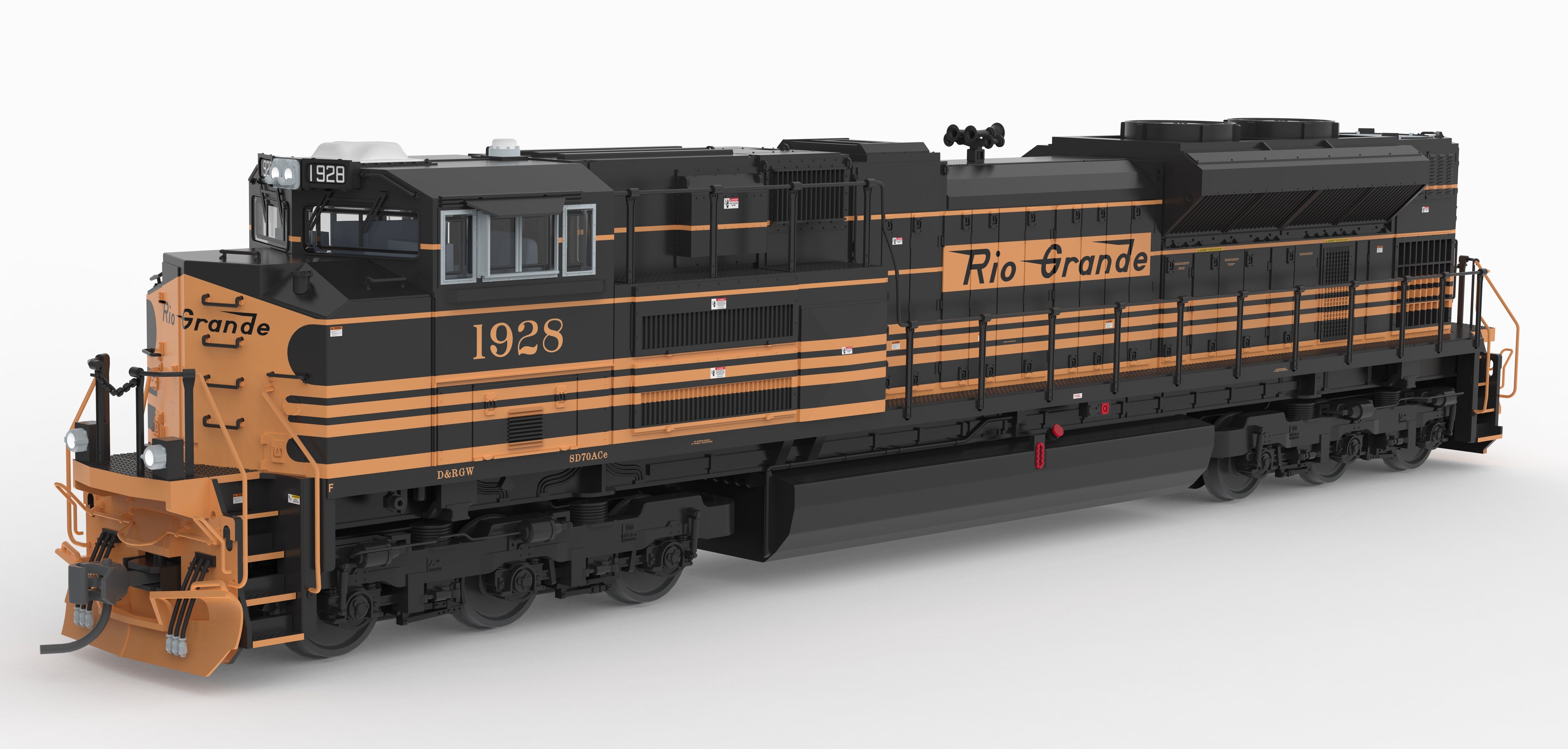 鉄道模型 RIO PRE-ORDER DEPOSIT EMD SD70ACe, DRGW #1930, 5-Stripe Scheme