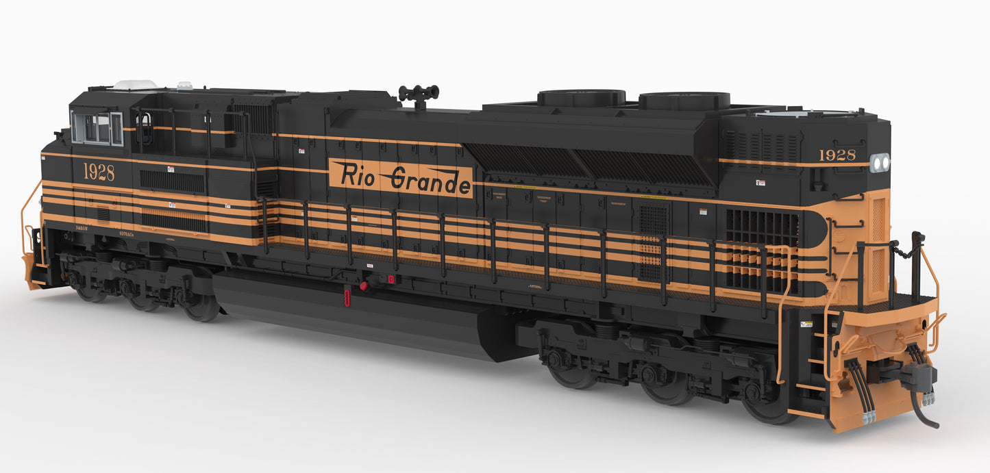 PRE-ORDER DEPOSIT EMD SD70ACe, DRGW #1930, 5-Stripe Scheme, No-Sound/DCC Ready (HO)