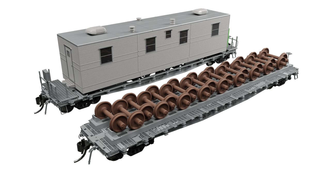 PRE-ORDER - HO Rapido D&RGW Camp Car AX-22615