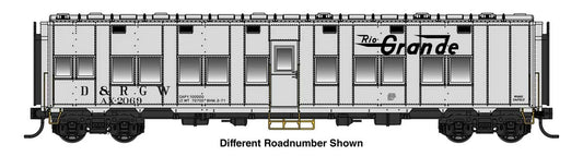 PRE-ORDER - Pullman-Standard Troop Sleeper Car - Standard - Ready to Run -- Denver & Rio Grande Western #AX2410