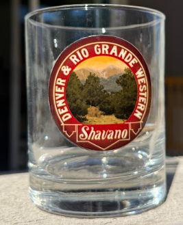 14 oz Shavano Drumhead Rocks Glass