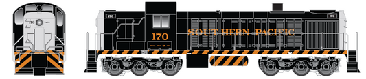PRE-ORDER - HO ATLAS MASTER RSD-4/5 SILVER SOUTHERN PACIFIC T&NO #170 - DCC/Sound