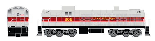 PRE-ORDER - HO ATLAS MASTER RSD-4/5 SILVER UTAH RAILWAY #306 - DC/Silent